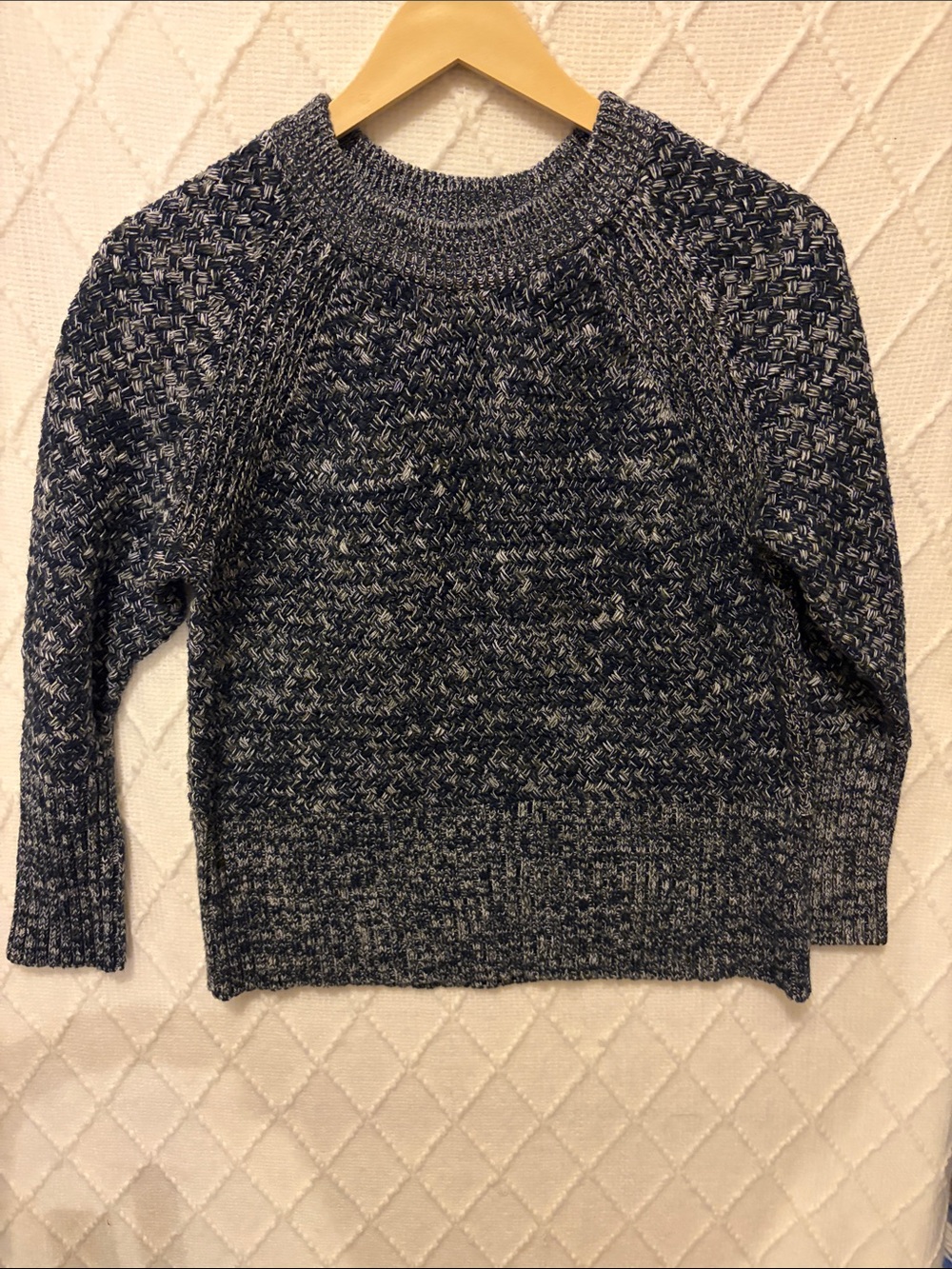 Universal Thread Navy Marled Crewneck Sweater